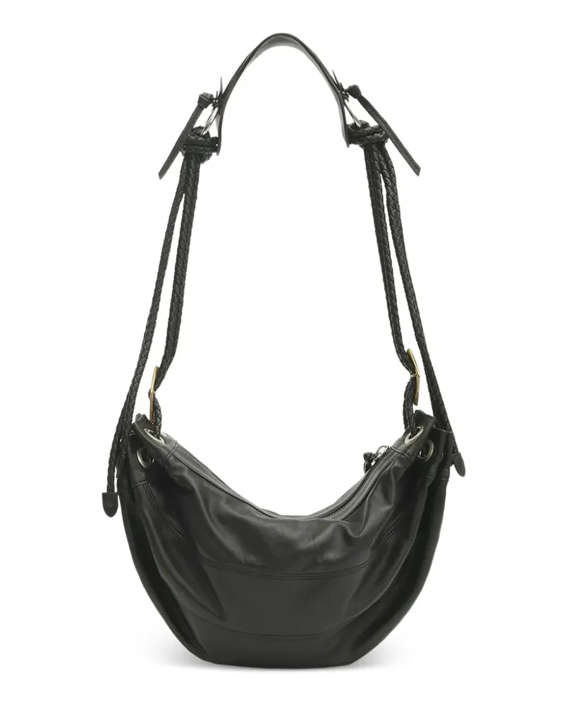 Isabel Marant Mittelgroße Maia Schultertasche - Schwarz Schwarz