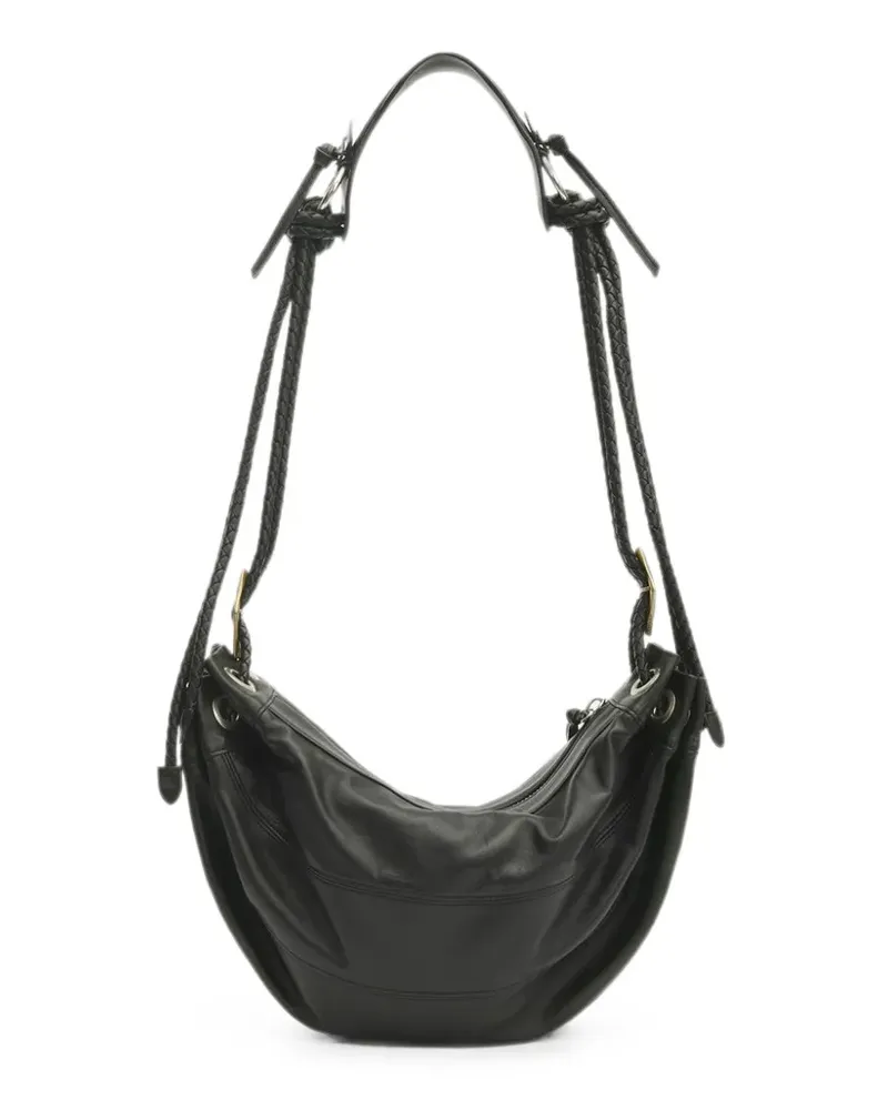 Isabel Marant Mittelgroße Maia Schultertasche - Schwarz Schwarz