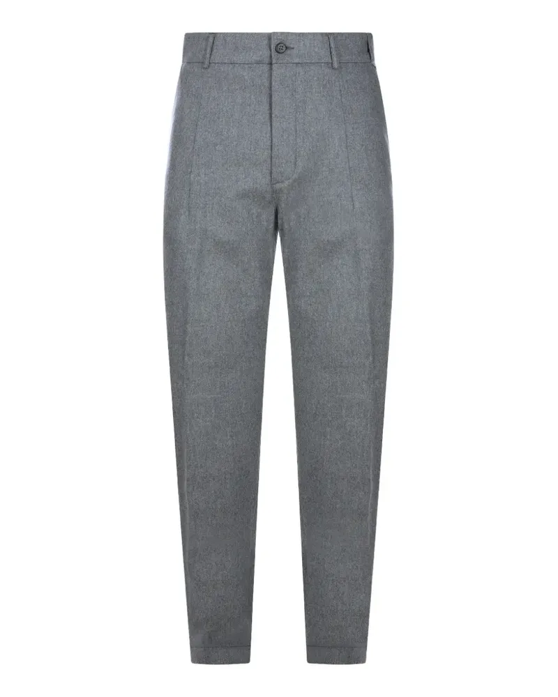 Eleventy pressed-crease tailored trousers - Grau Grau