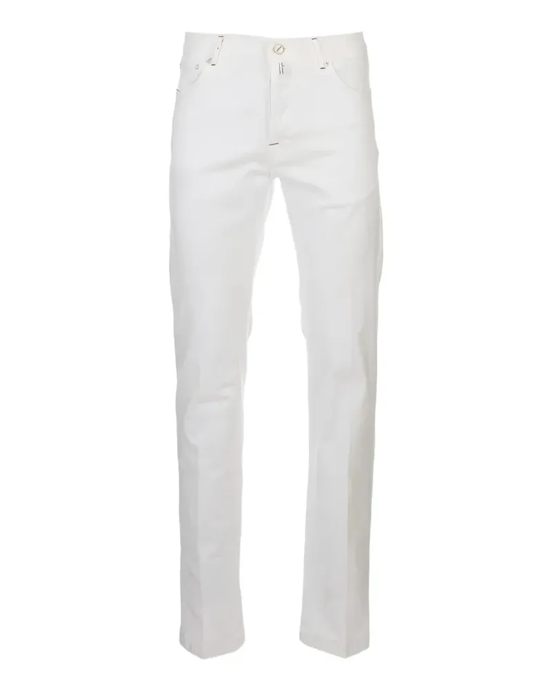 Kiton five-pocket jeans - Weiß Weiß