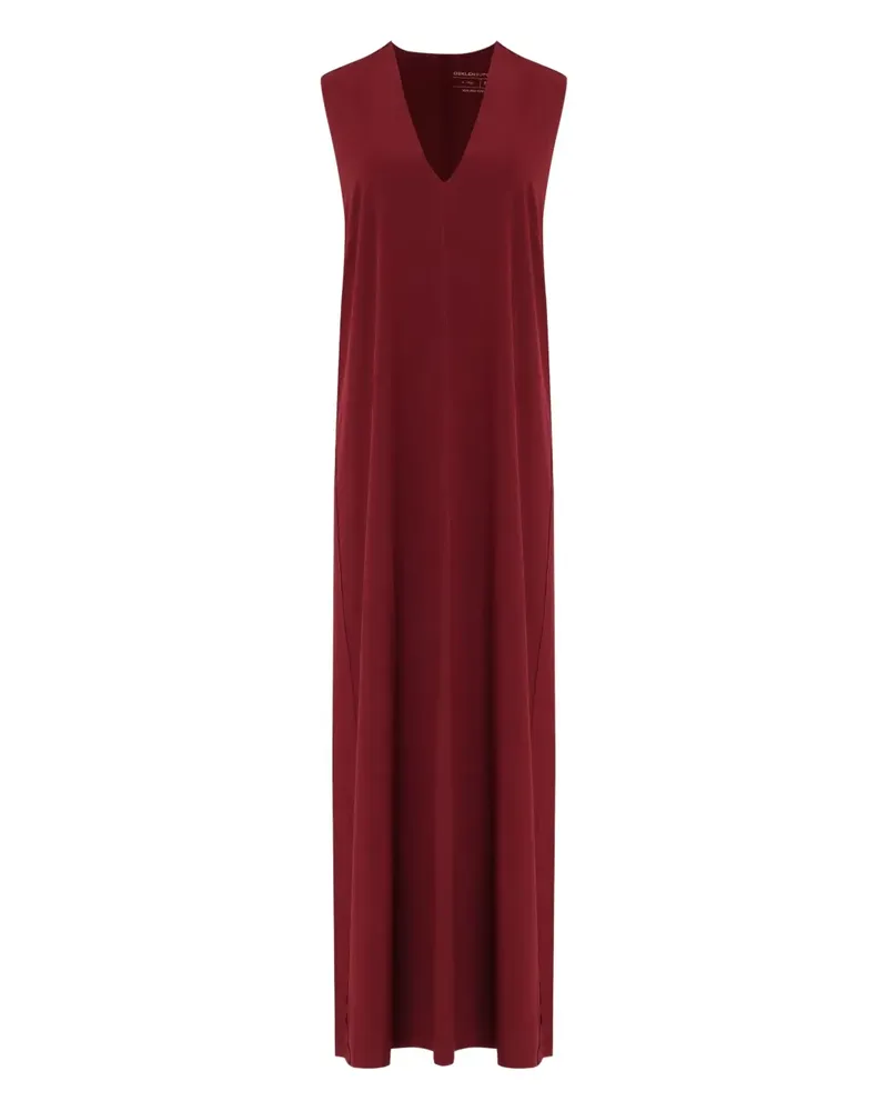 Osklen Ärmelloses Maxikleid - Rot Rot