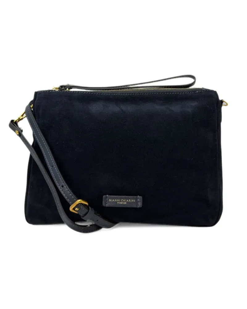 Gianni Chiarini Nora leather clutch bag - Schwarz Schwarz