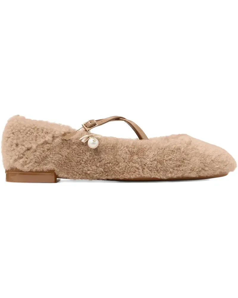 Jimmy Choo Eleri Ballerinas - Nude Nude