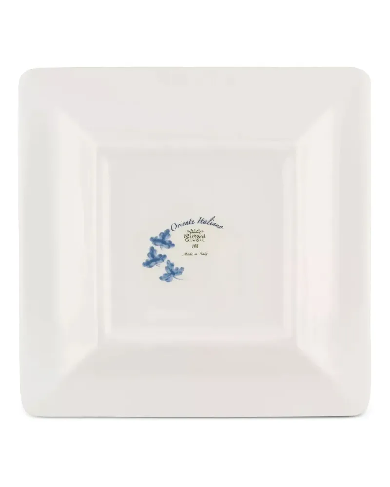 Ginori 1735 Eckige Schmuckablage (24,5cm x 24,5cm) - Grün Grün