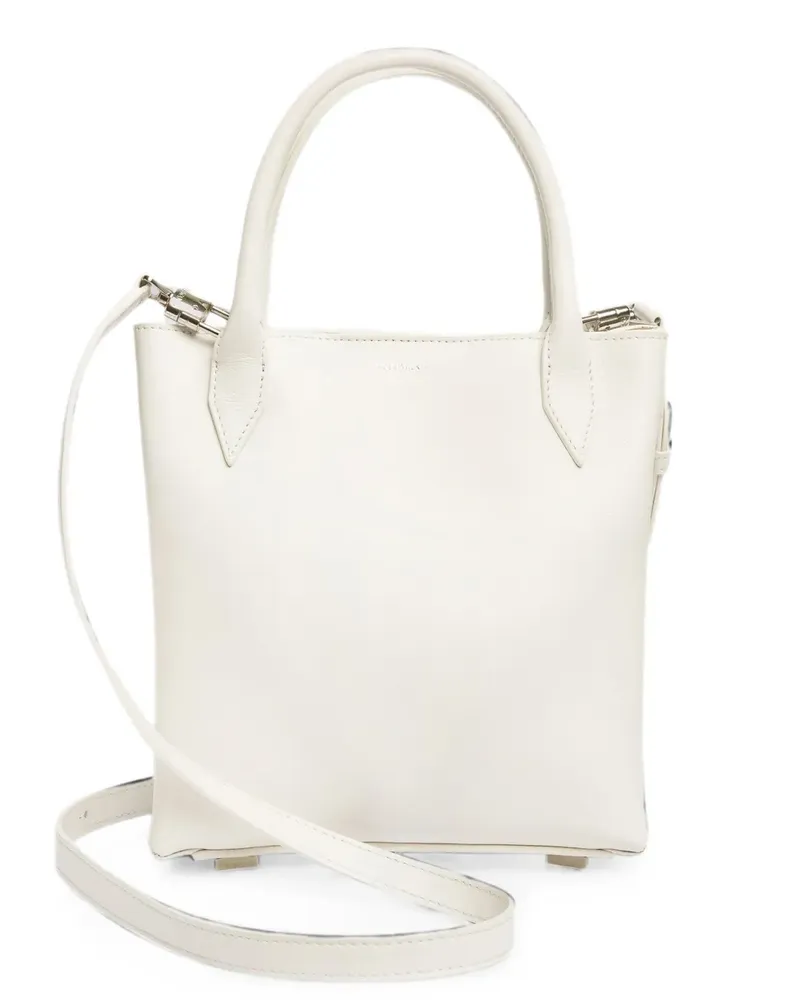 Vera Wang mini leather tote bag - Weiß Weiß