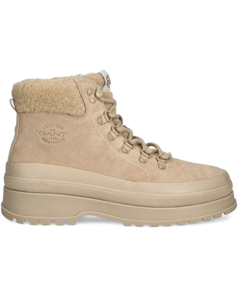 Gant Wintly lace-up ankle boots - Nude Nude