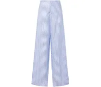 Gestreifte Hose - Blau
