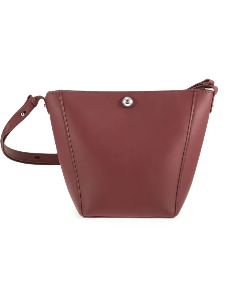 Max Mara Schultertasche aus Leder - Rot Rot