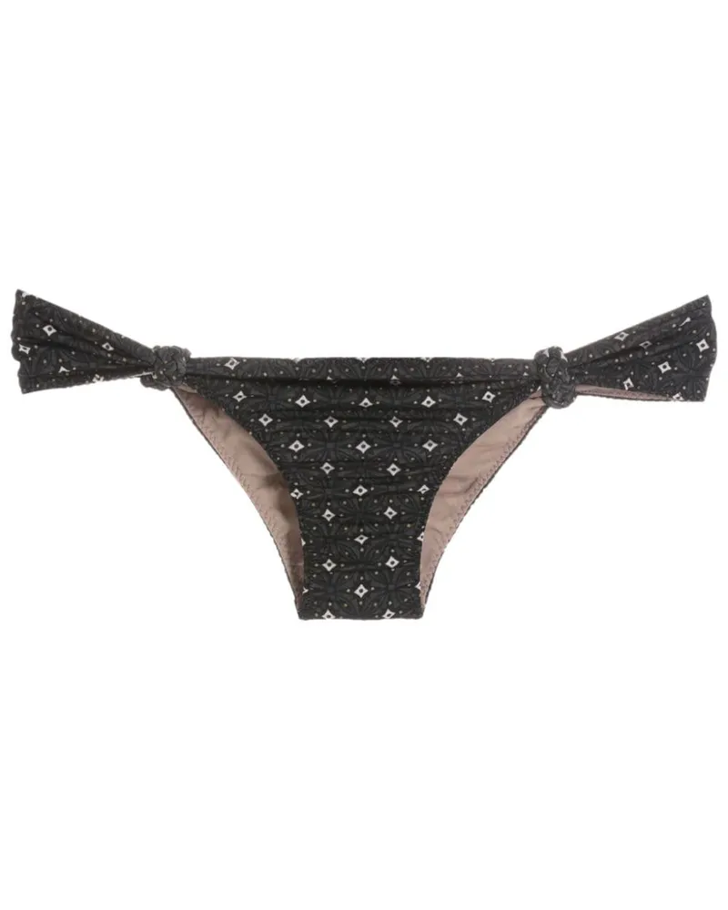 Clube Bossa Rings Bikinihöschen mit grafischem Print - Schwarz Schwarz