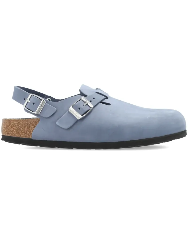 Birkenstock buckle strap mules - Blau Blau