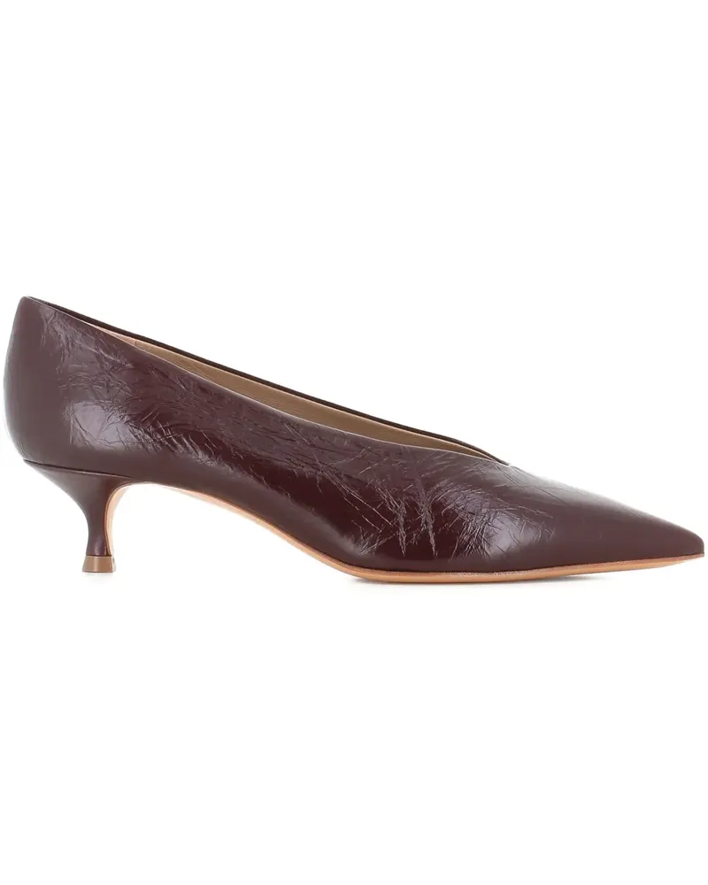 Le Monde Béryl 40mm Babouche pointed pumps - Braun Braun