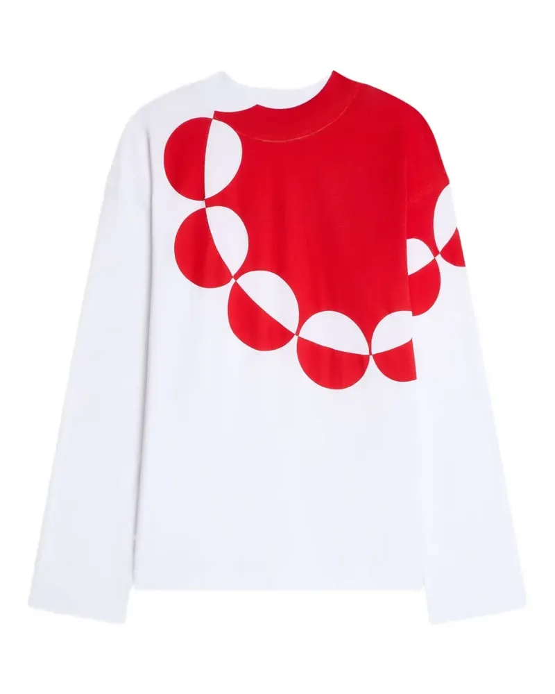 Dries van Noten T-Shirt mit grafischem Print - Weiß Weiß