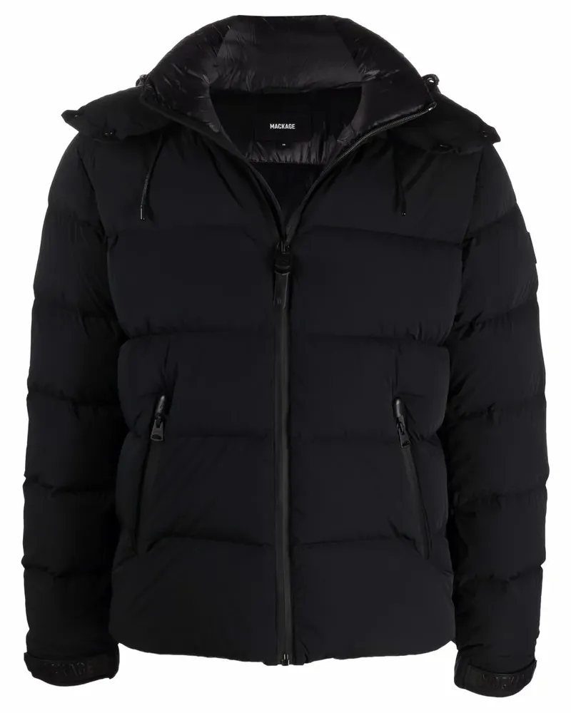 Mackage Daunenjacke mit Kapuze - Schwarz Schwarz