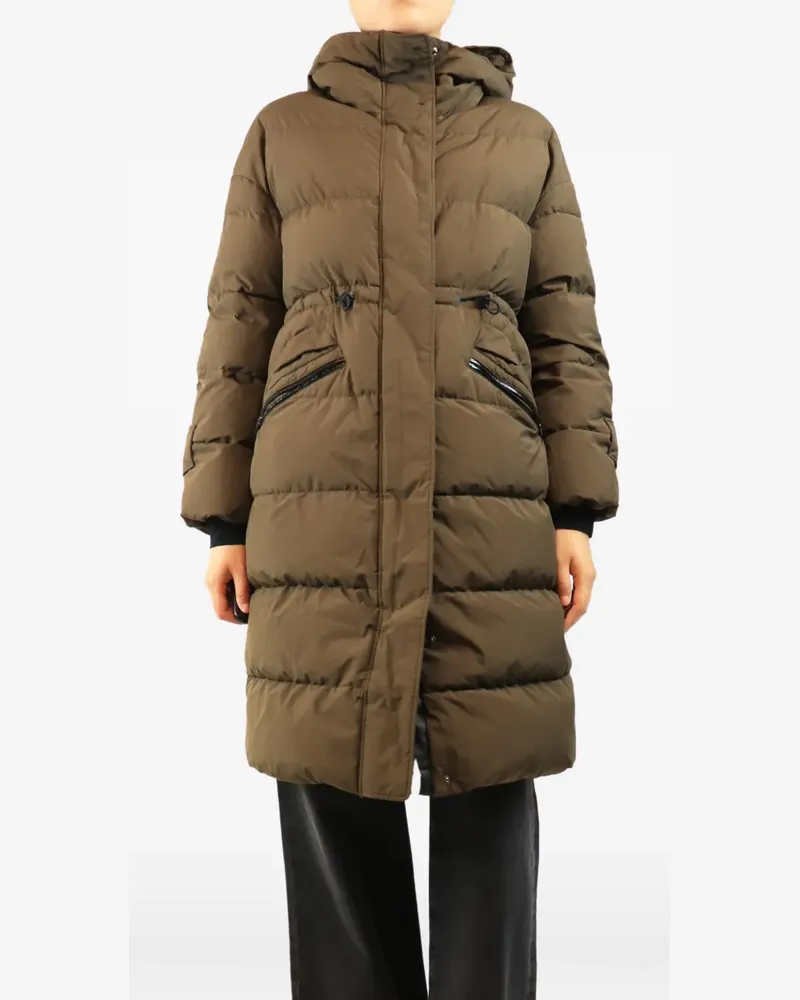 Herno hooded puffer coat - Grün Grün