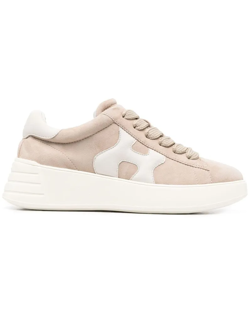 Hogan Rebel Sneakers - Nude Nude