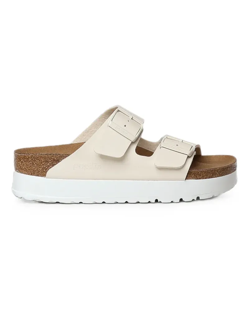 Birkenstock Arizona Flex Plateau-Sandalen - Nude Nude