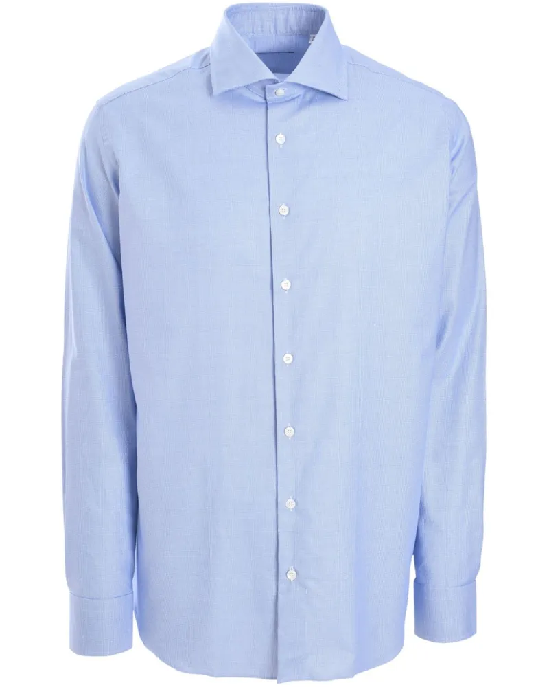 Tombolini Kariertes Hemd - Blau Blau