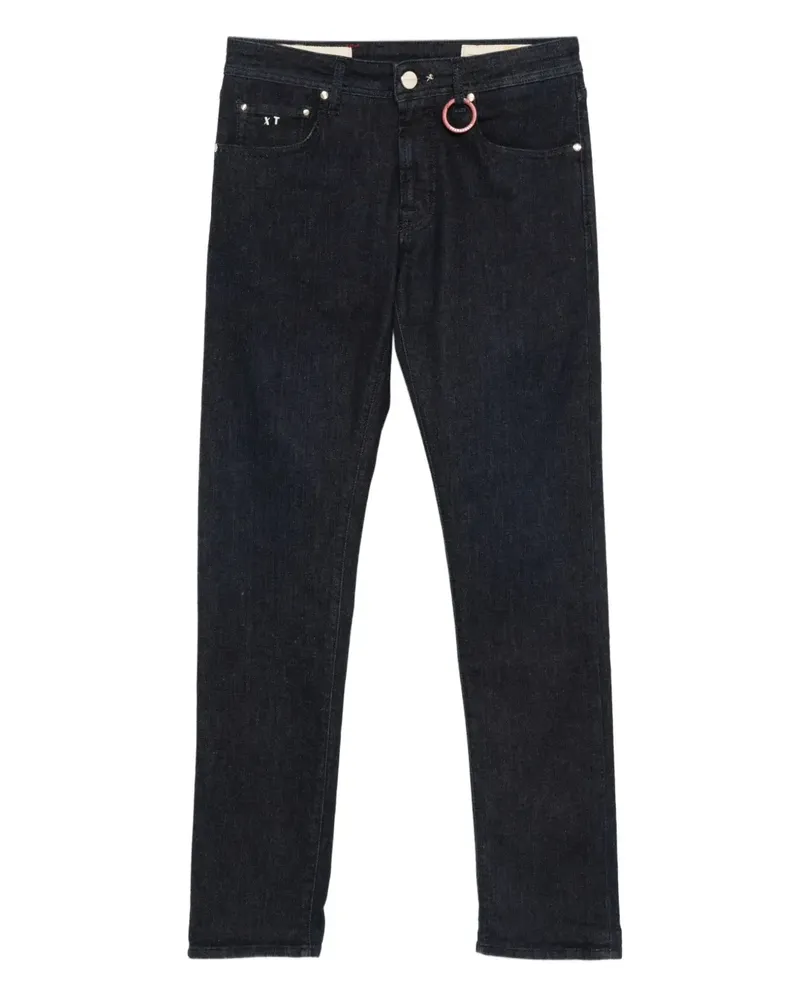 Tramarossa Five-Pocket-Jeans mit Ringdetail - Blau Blau