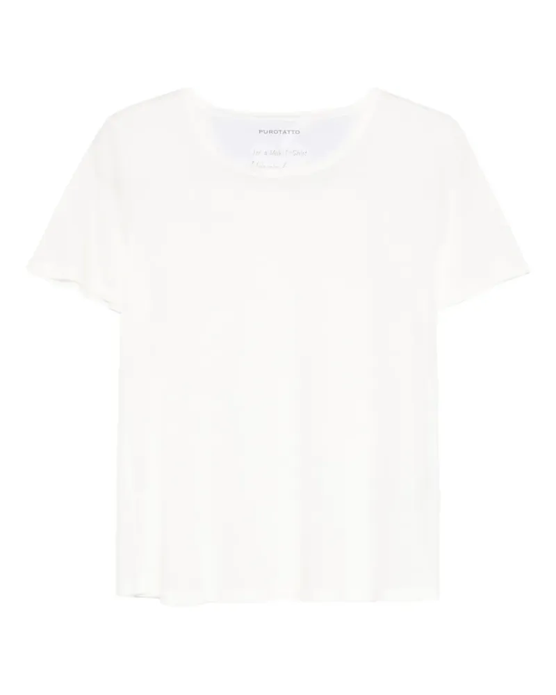 Purotatto short-sleeve T-shirt - Weiß Weiß