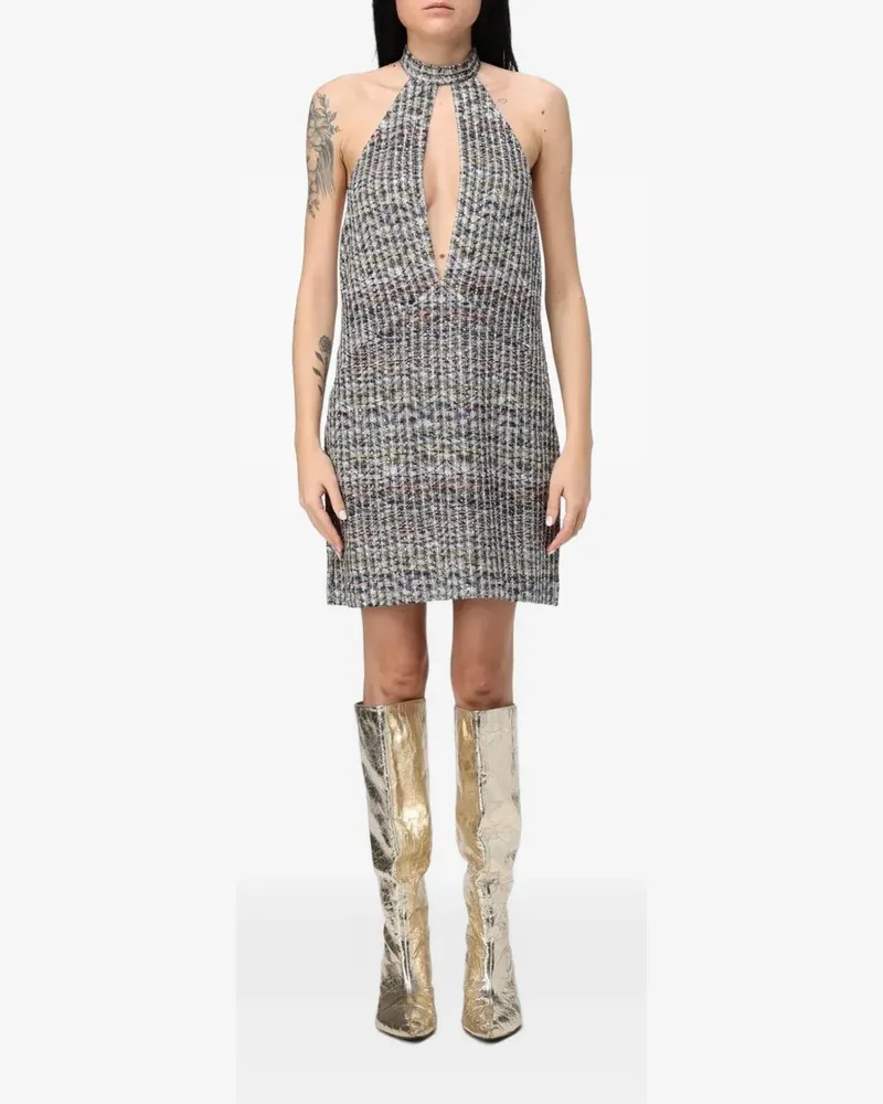 Missoni Rückenfreies Minikleid - Grau Grau