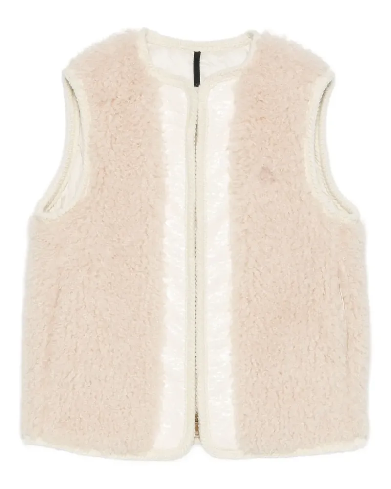 Moncler Jacke mit Reißverschluss - Nude Nude