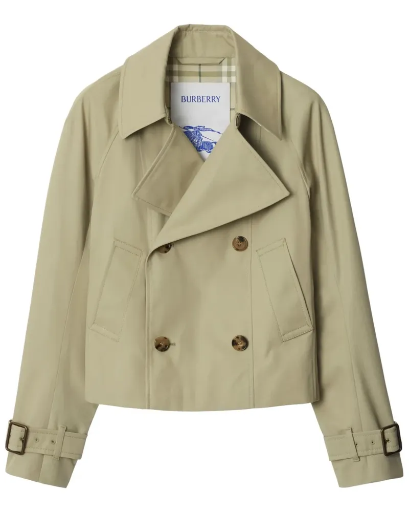 Burberry Doppelreihiger Trenchcoat - Nude Nude