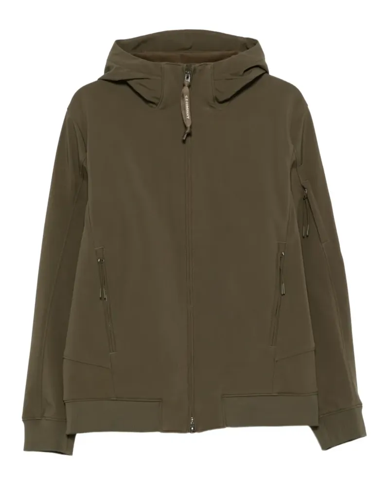 C.P. Company Kapuzenjacke mit Linsen-Detail - Grün Grün