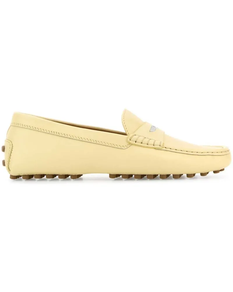 TOD'S Loafer aus Leder - Gelb Gelb
