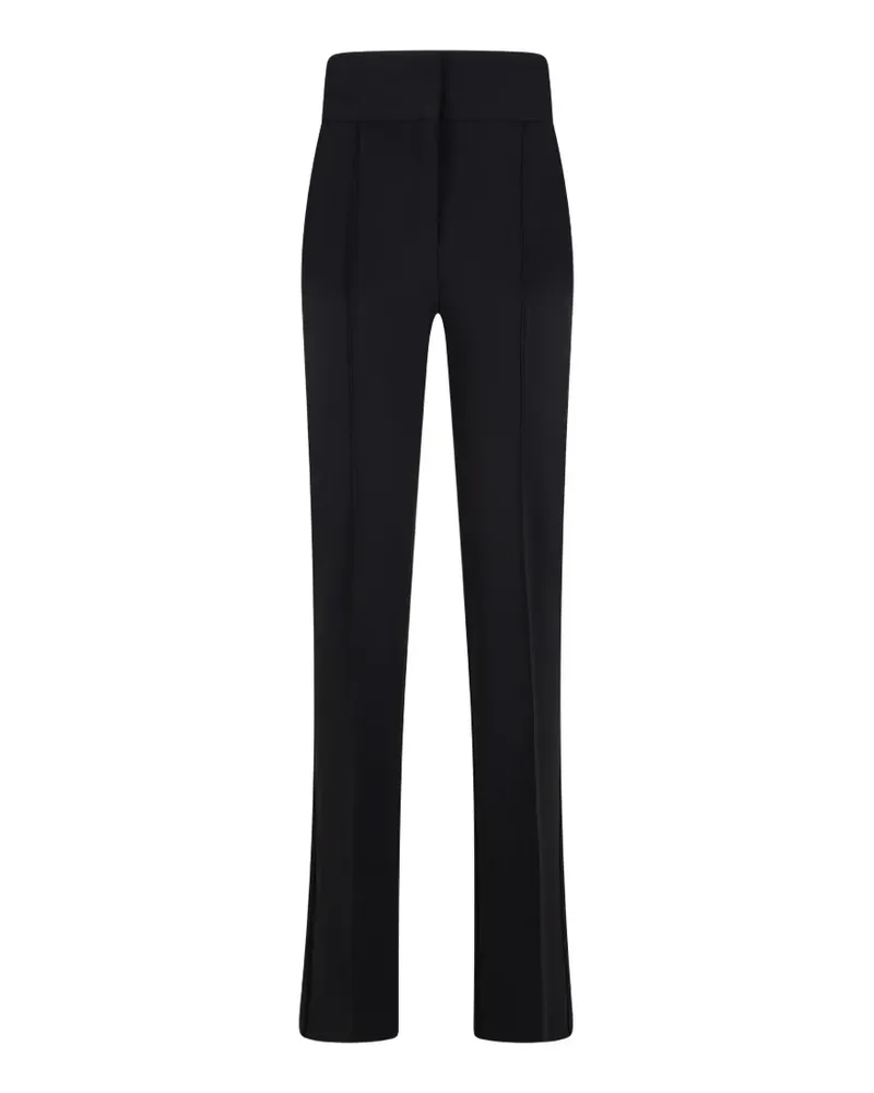 Elisabetta Franchi technical fabric trousers - Schwarz Schwarz