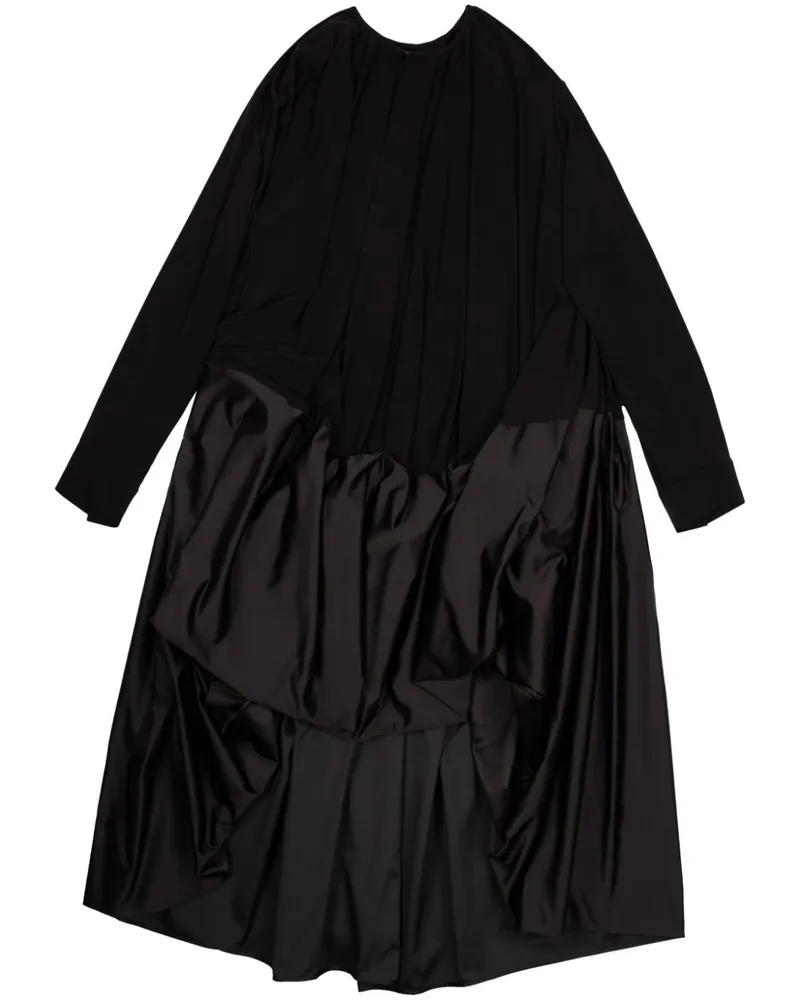 AZ FACTORY Drapiertes Monroe Kleid - Schwarz Schwarz