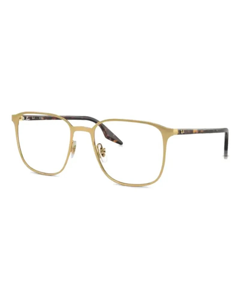 Ray Ban Brille mit Logo - Gold Gold