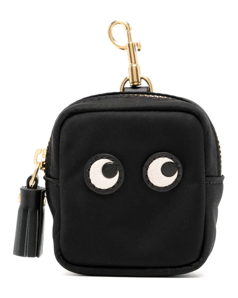 Anya Hindmarch Eyes Handy-Reisetasche - Schwarz Schwarz