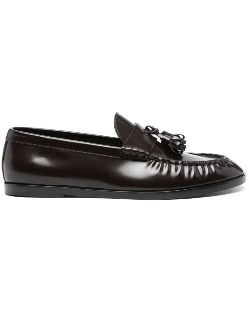 The Row Mens Loafer aus Leder - Braun Braun