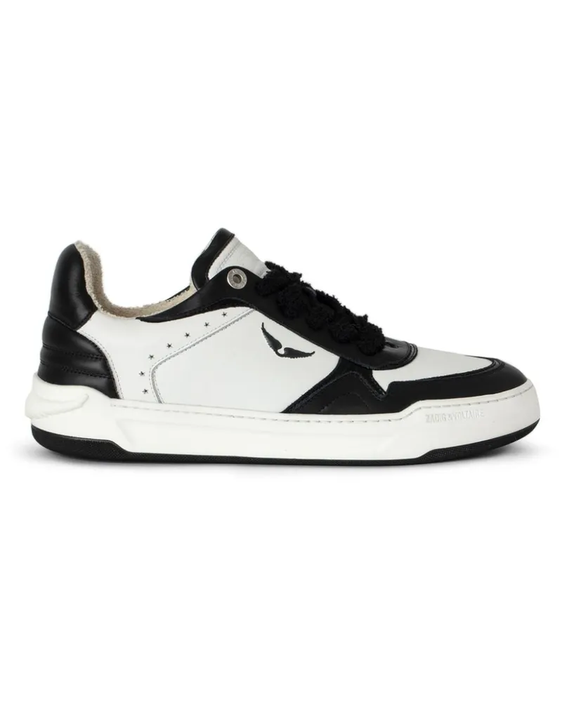 Zadig & Voltaire Sneakers aus Leder - Schwarz Schwarz