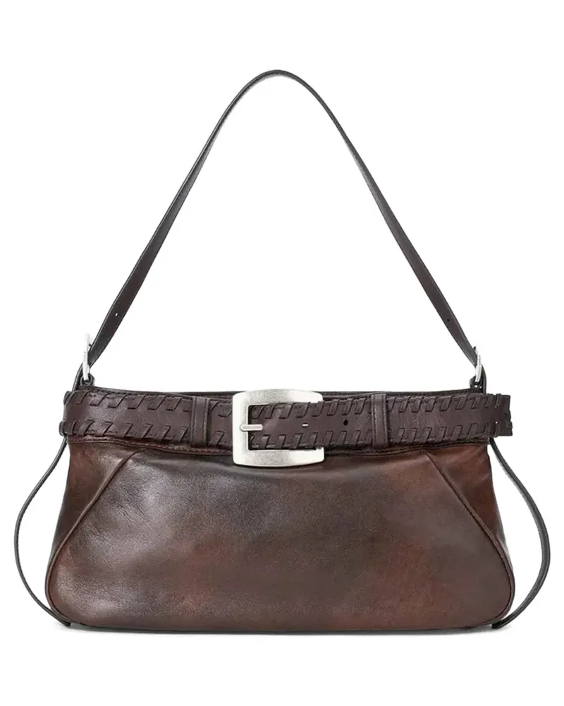 STAUD Brooklyn Schultertasche - Braun Braun