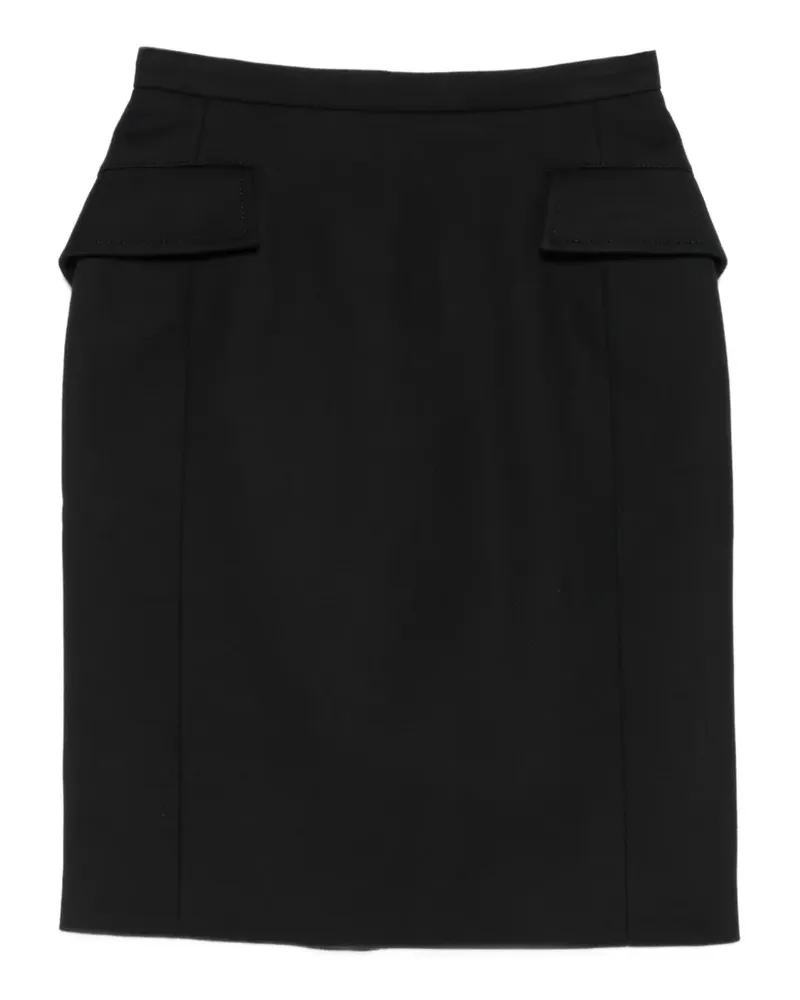 N° 21 Minirock mit Pattentaschen - Schwarz Schwarz