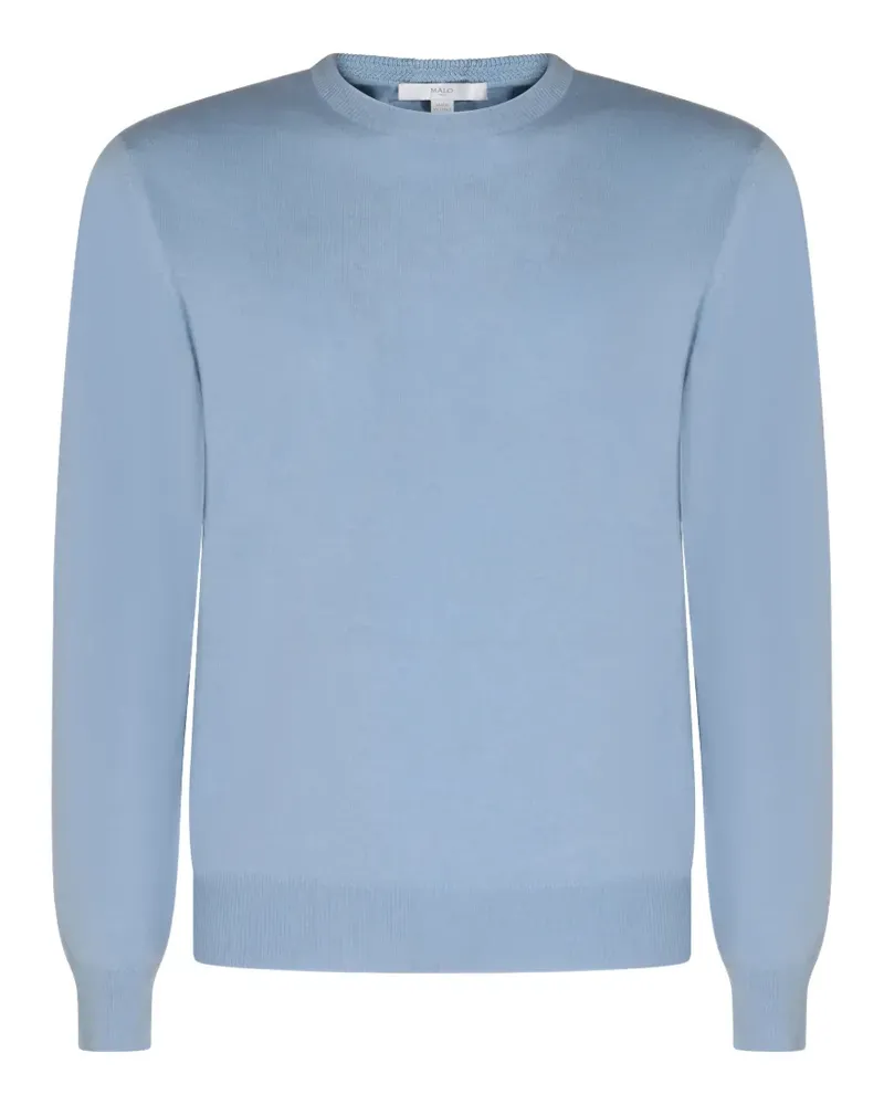 Malo crew-neck cashmere sweater - Blau Blau