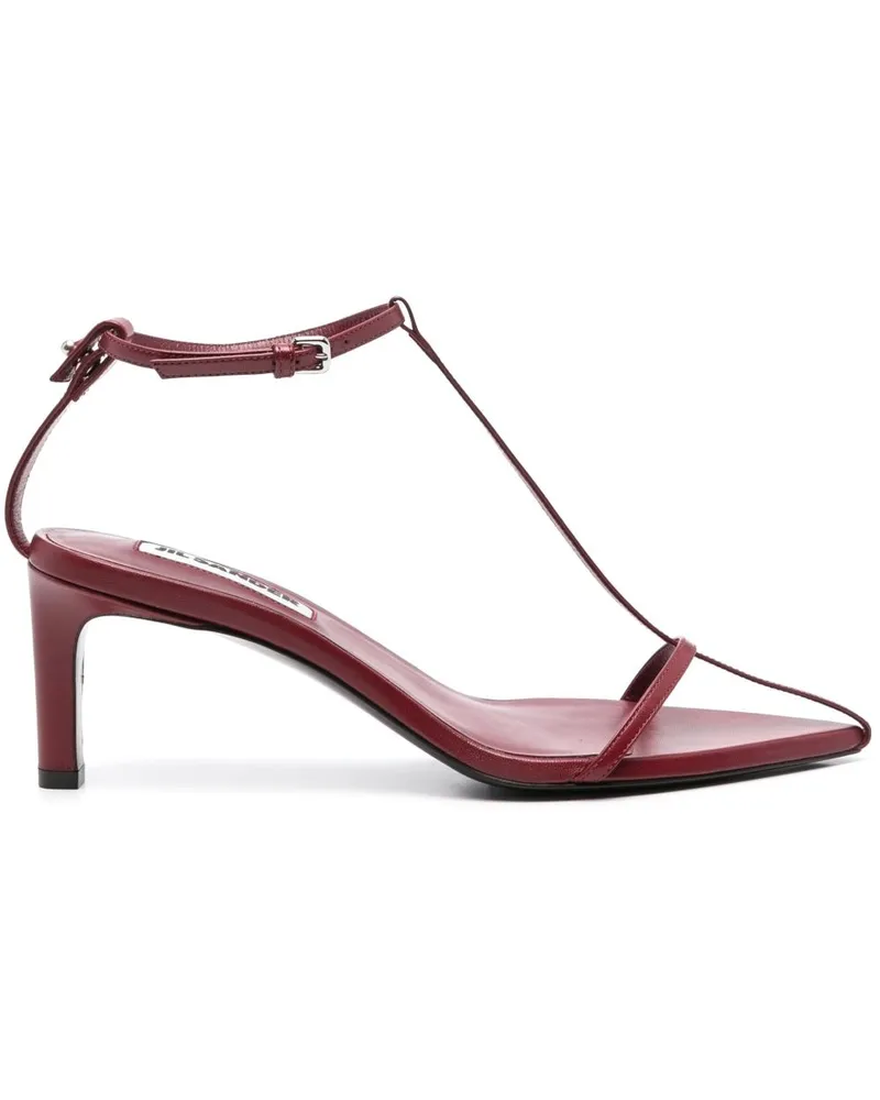 Jil Sander Klassische Sandalen 65mm - Rot Rot