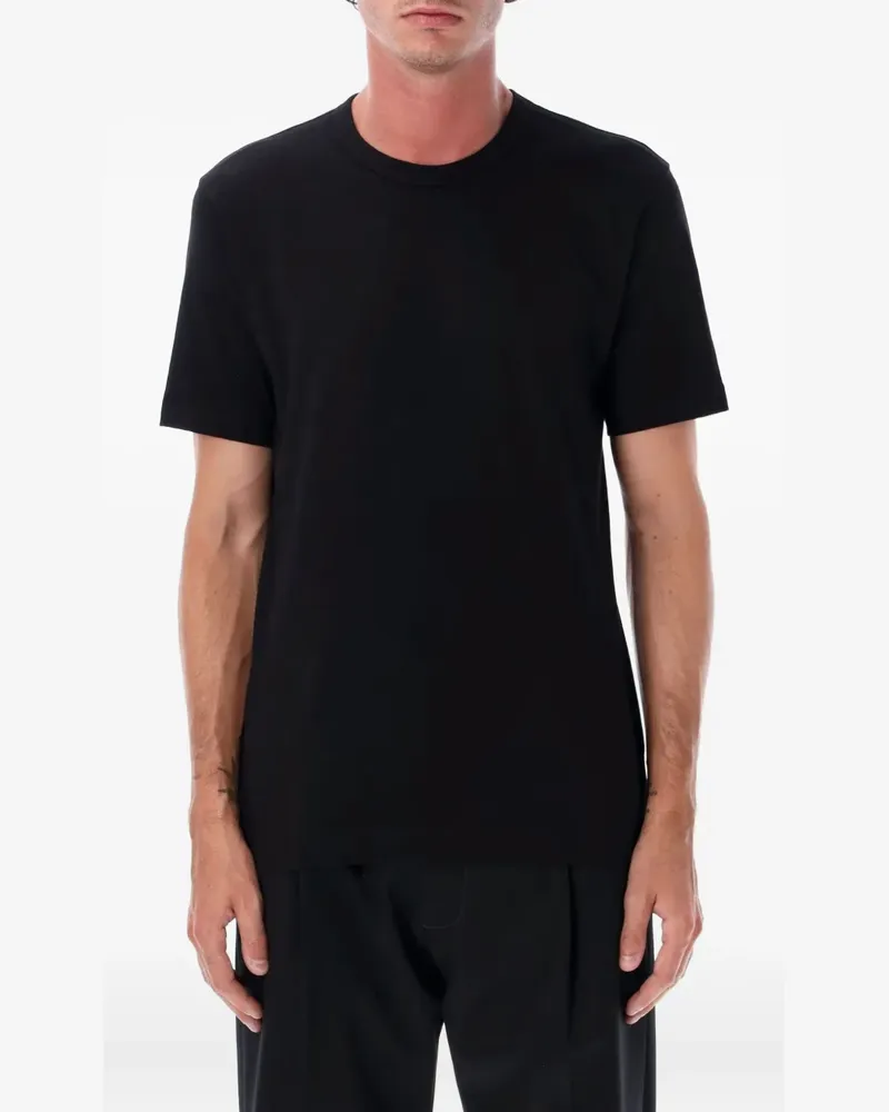 Comme des Garçons T-Shirt mit Logo - Schwarz Schwarz