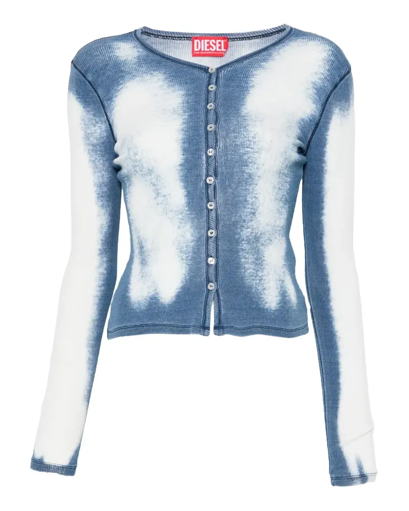Diesel Cardigan mit Knöpfen - Blau Blau