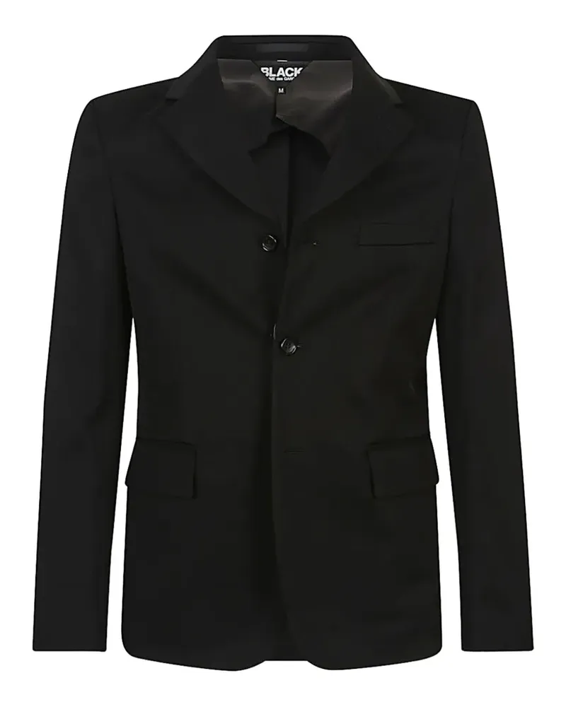 Comme des Garçons notched blazer - Schwarz Schwarz