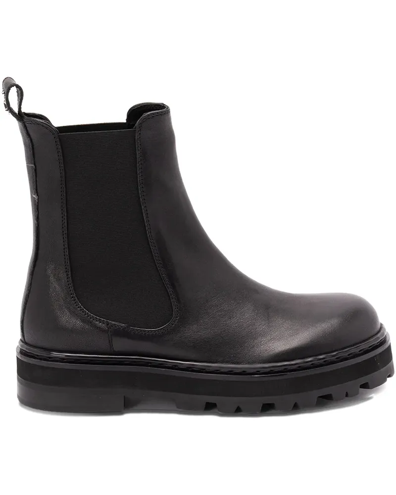 Patrizia Pepe Chelsea-Boots mit Plateau - Schwarz Schwarz
