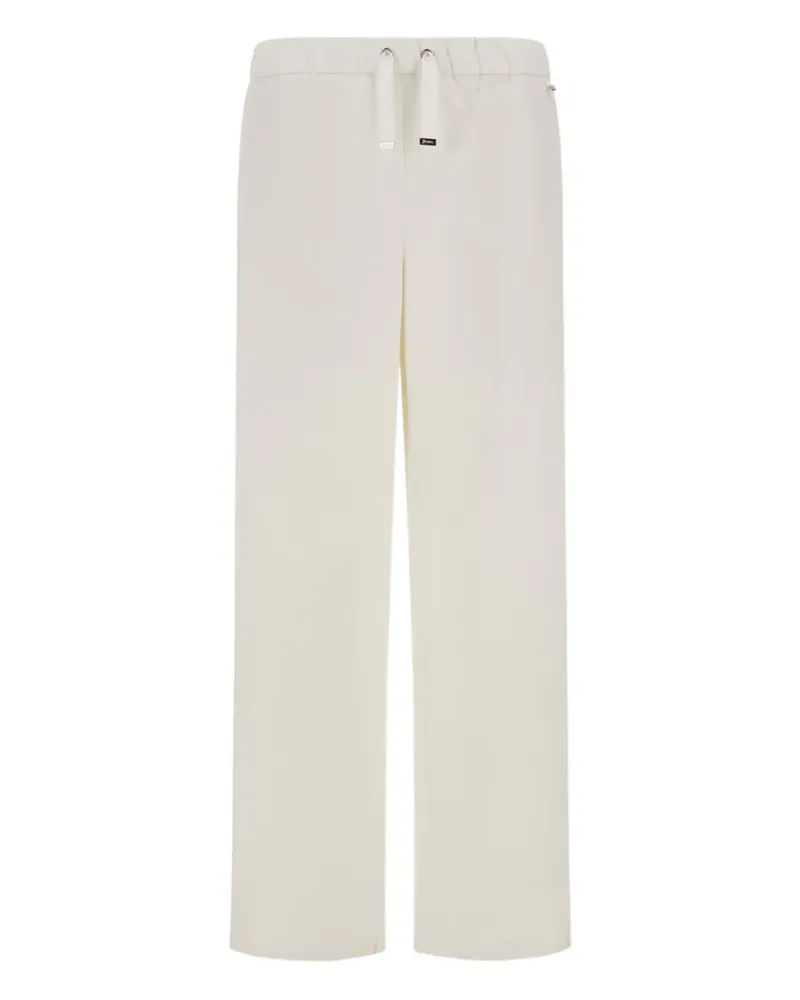 Herno PANTALON BALOON NATURAL CINTURA ELAST - Weiß Weiß