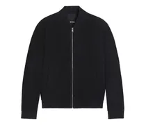 Jacke aus Wildleder - Blau
