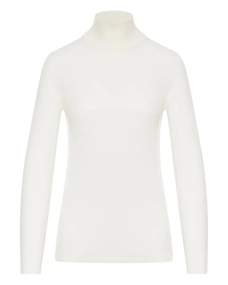 Max Mara Rollkragenpullover aus Kaschmir - Weiß Weiß