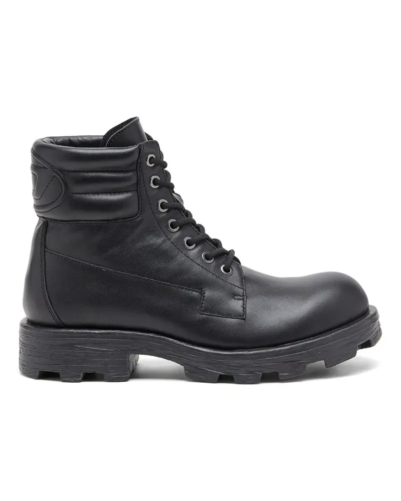 Diesel D-Hammer lace-up boots - Schwarz Schwarz