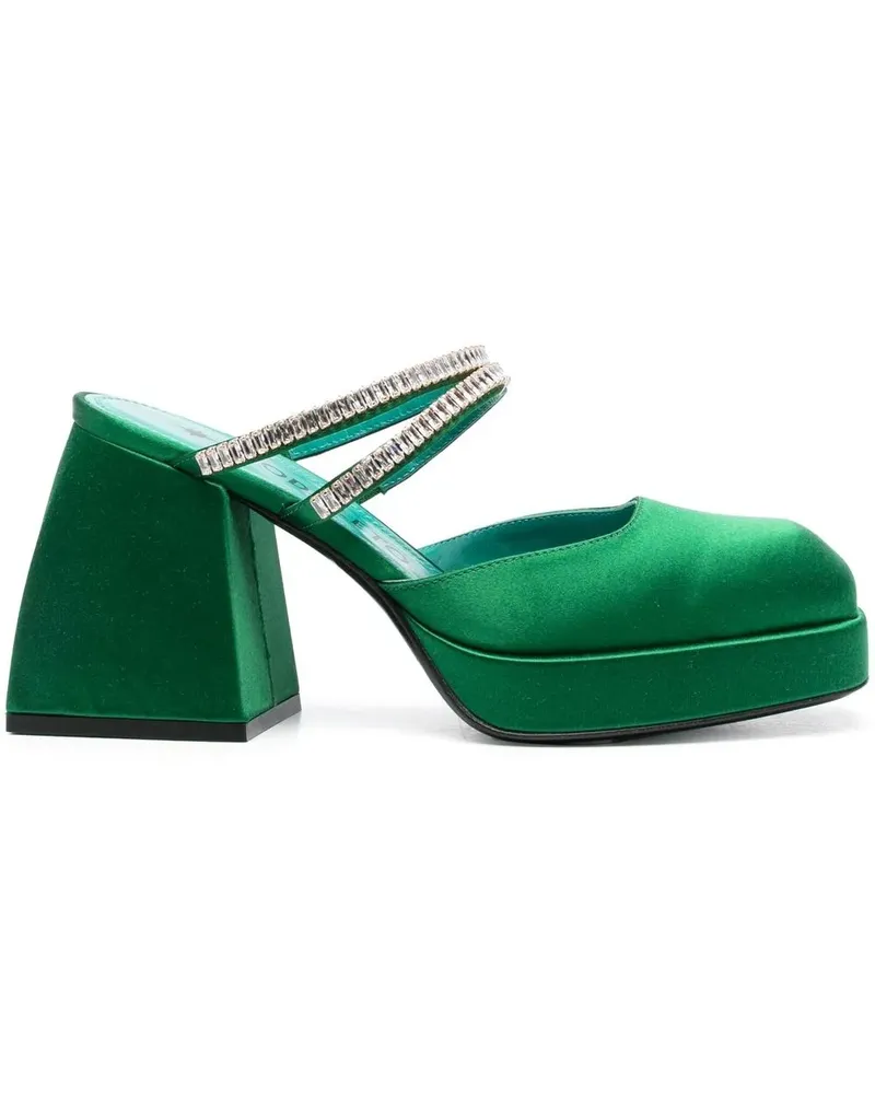 NODALETO Bulla Smith Mules 100mm - Grün Grün