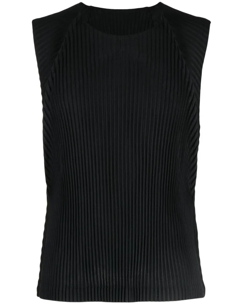 Issey Miyake Mc August Top - Schwarz Schwarz