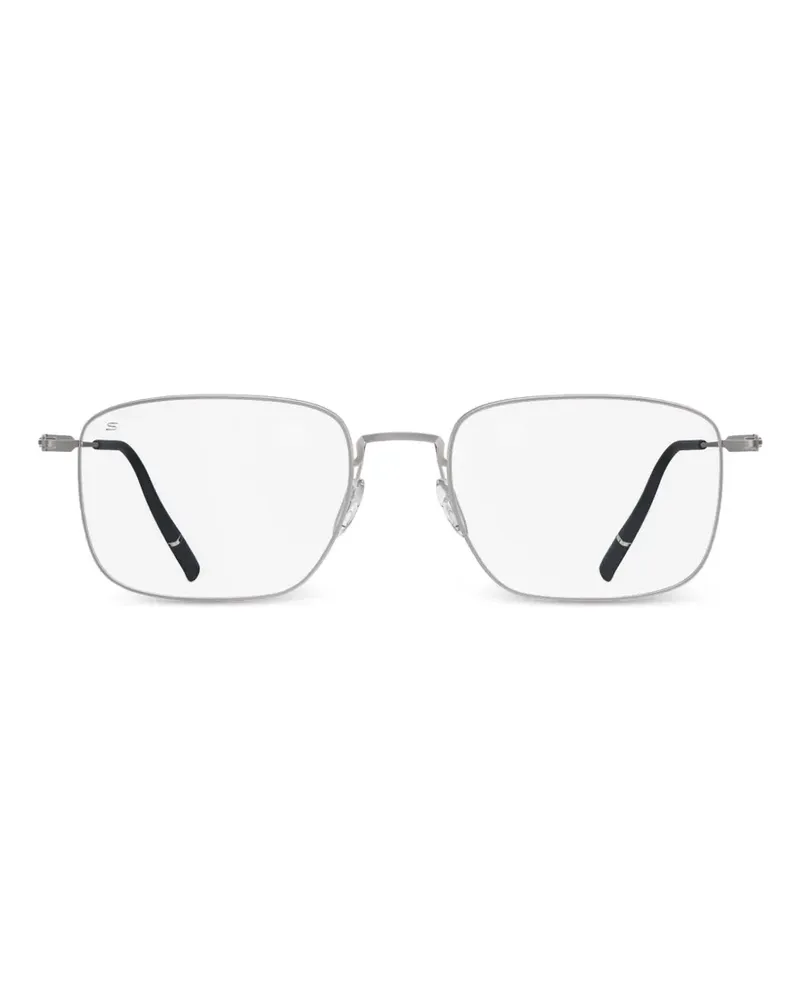 Silhouette Pure Visionary square-frame glasses - Silber Silber