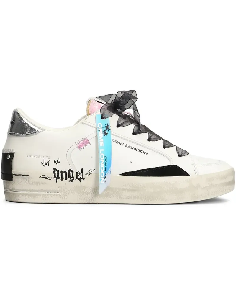 Crime Sk8 Deluxe Lost Angel Sneakers - Weiß Weiß